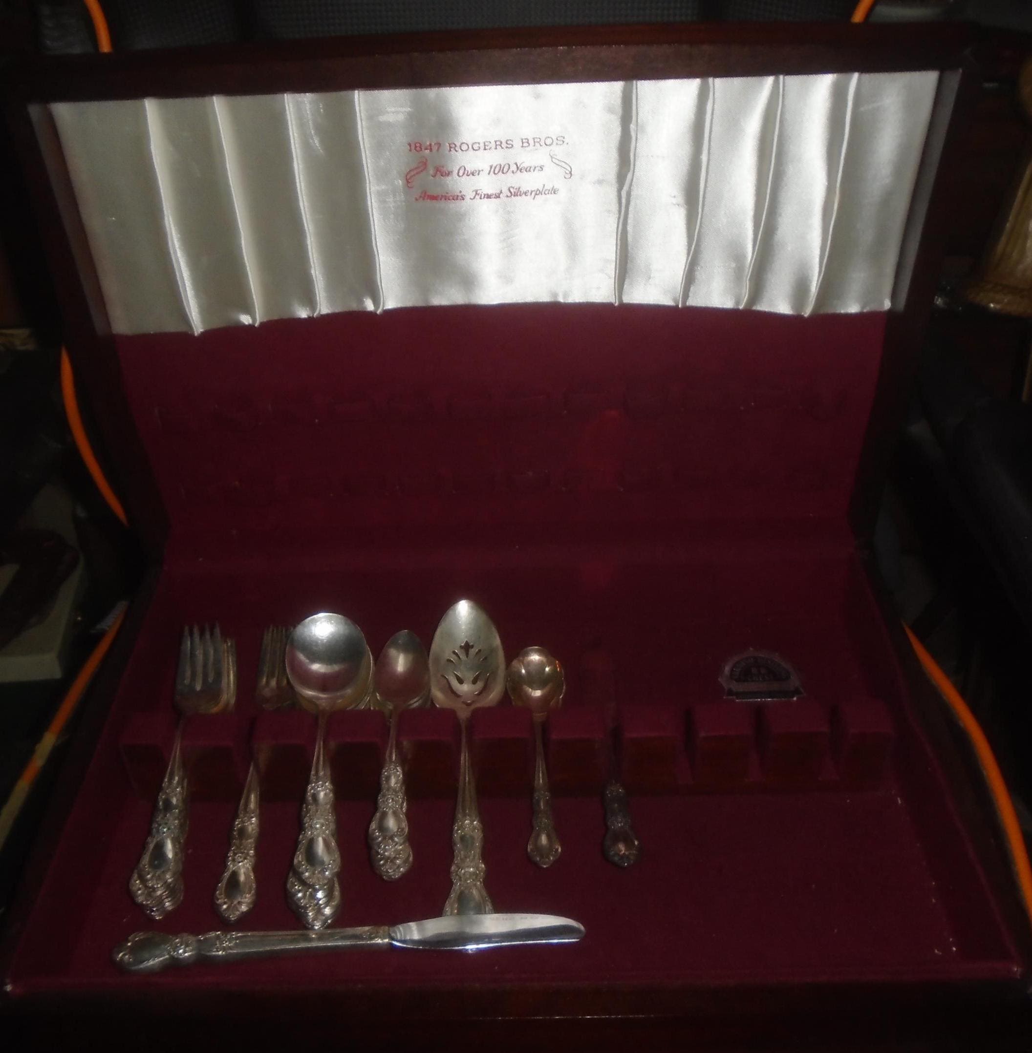 1847 Rogers Bros. Heritage Silverware - Etsy