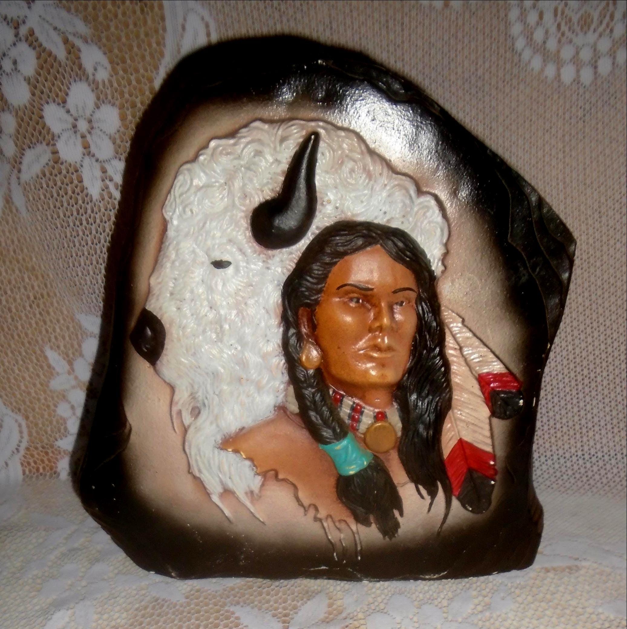 Indian Chalkware - Etsy