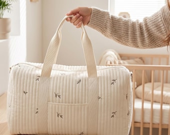 Mommy Diaper Bag, Baby Travel Organizer, Newborn Hospital Bag
