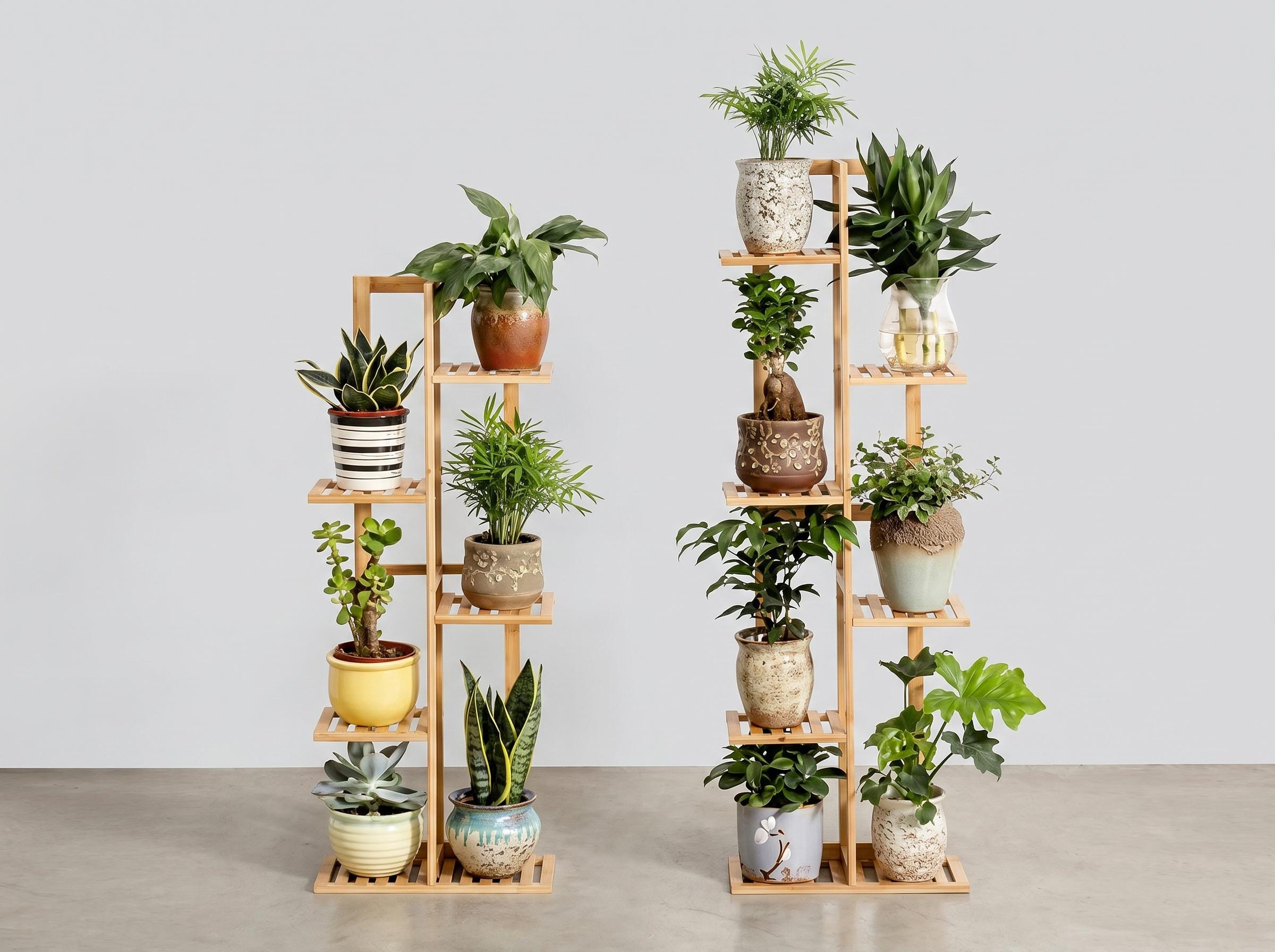 Bambus blumenstnder - Etsy.de