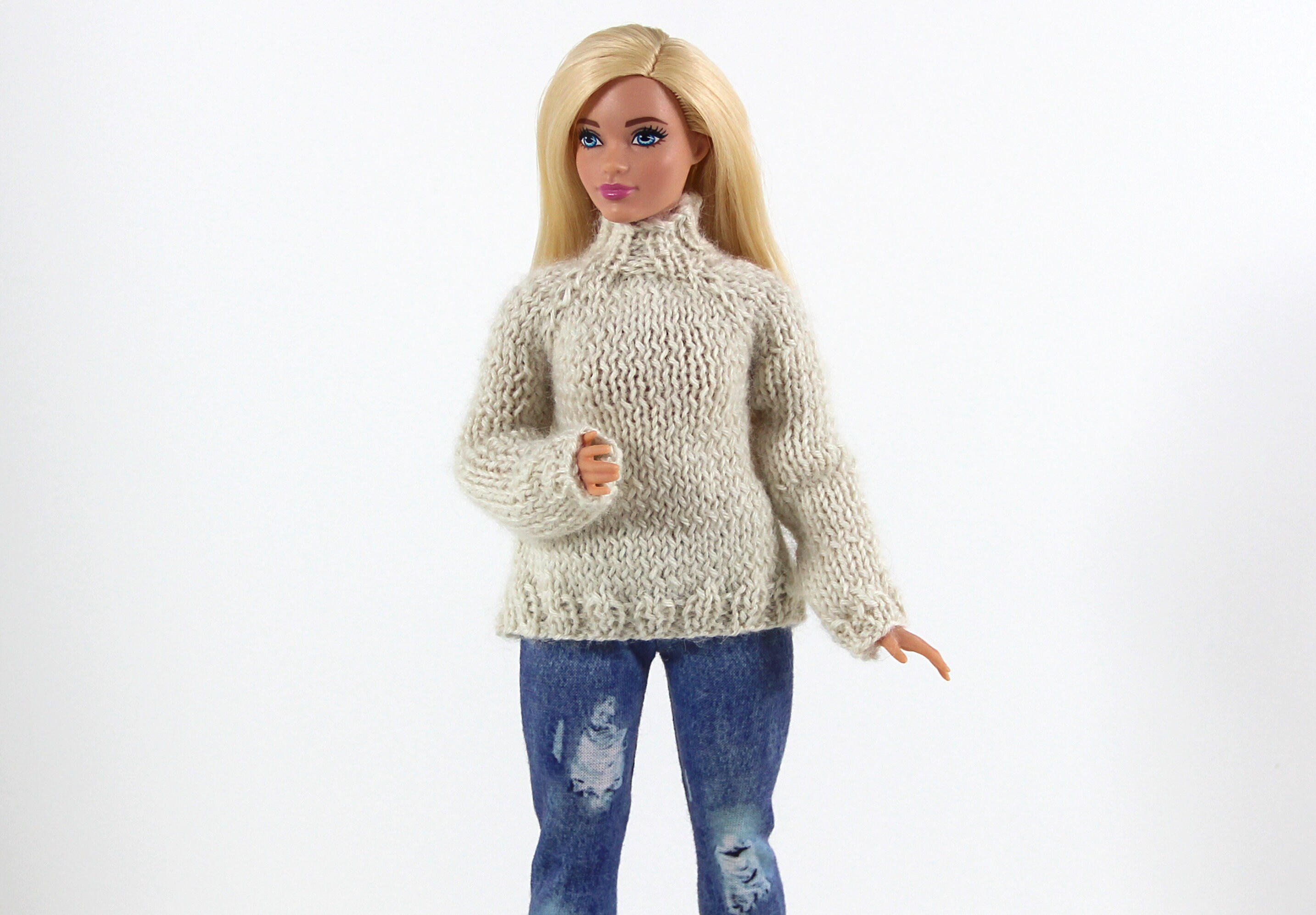 170 idées de Habit barbie tricot  vêtements barbie, tricot barbie, barbie