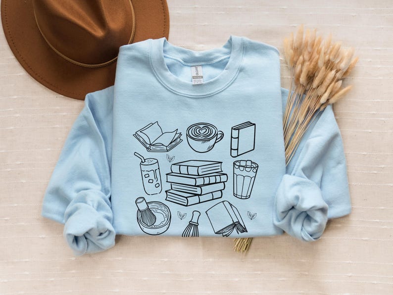 Matcha & Books Crewneck main image 1
