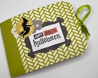 Halloween Mini Album | Scrapbook Album | Halloween Photo Book