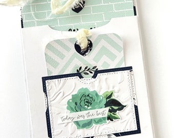 Pocket Mini Album | File Folder Mini Album | Handmade Mini Album | Pocket Journal