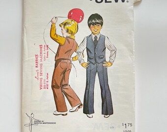 2 Vintage Children’s Sewing Pattern Package | Sewing Pattern Package | Simplicity | Kwik Sew
