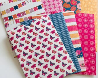 A2 Pocket Envelope, Junk Journal Pockets, Handmade Diecut Pocket Envelopes