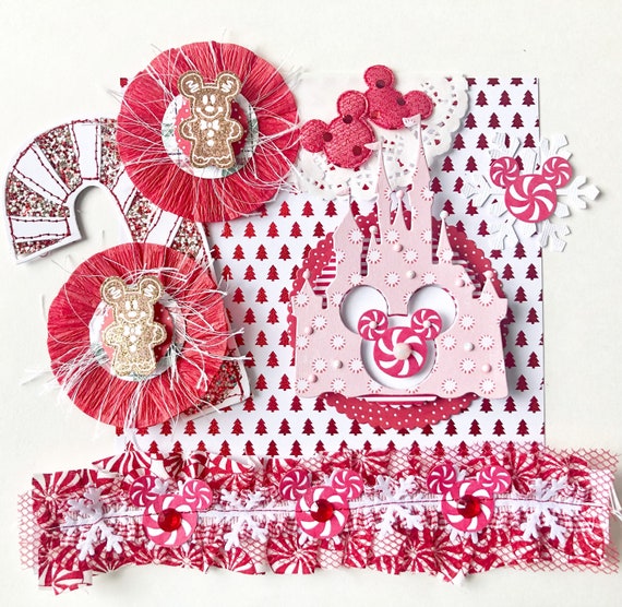 Mickey Embellishments | Handmade Mickey Mouse Embellishments | Scrapbook Embellishments Il_570xn