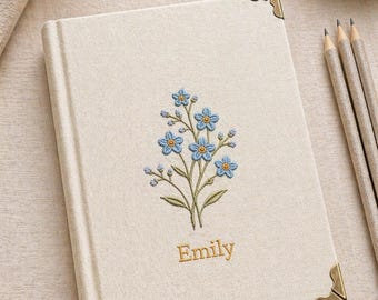 Embroidered Notebook