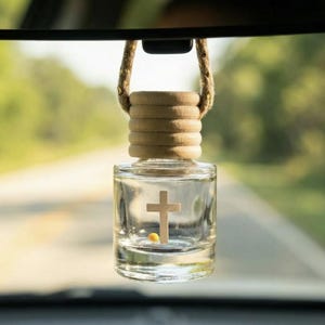 Mustard Seed Faith Car Charm | Christian Gift for Baptism | Church Group Present |