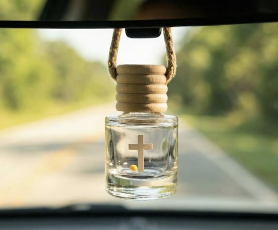 Mustard Seed Faith Car Charm | Christian Gift for Baptism | Church Group Present |