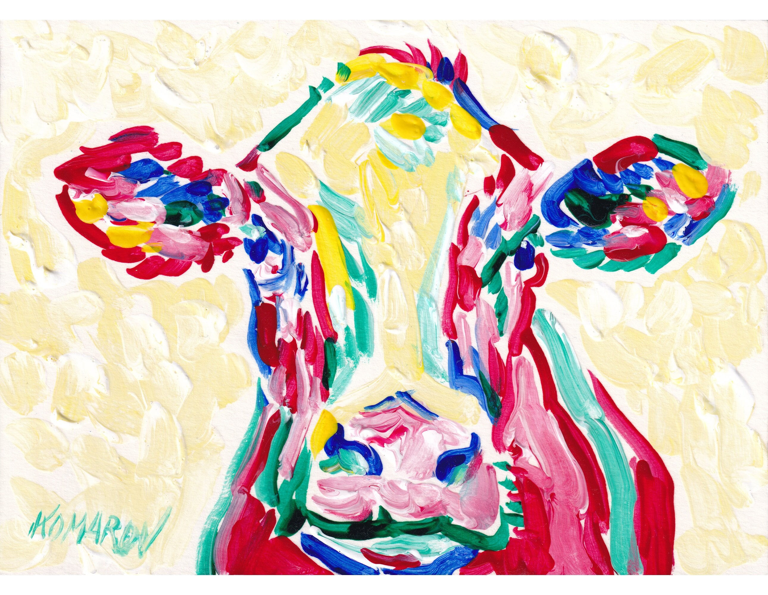art Pop cow