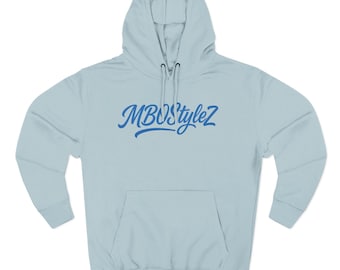 MBOstylez Unisex Hoodie   Logo Pullover, Cozy Streetwear Hoodie, Casual Lifestyle Sweatshirt.