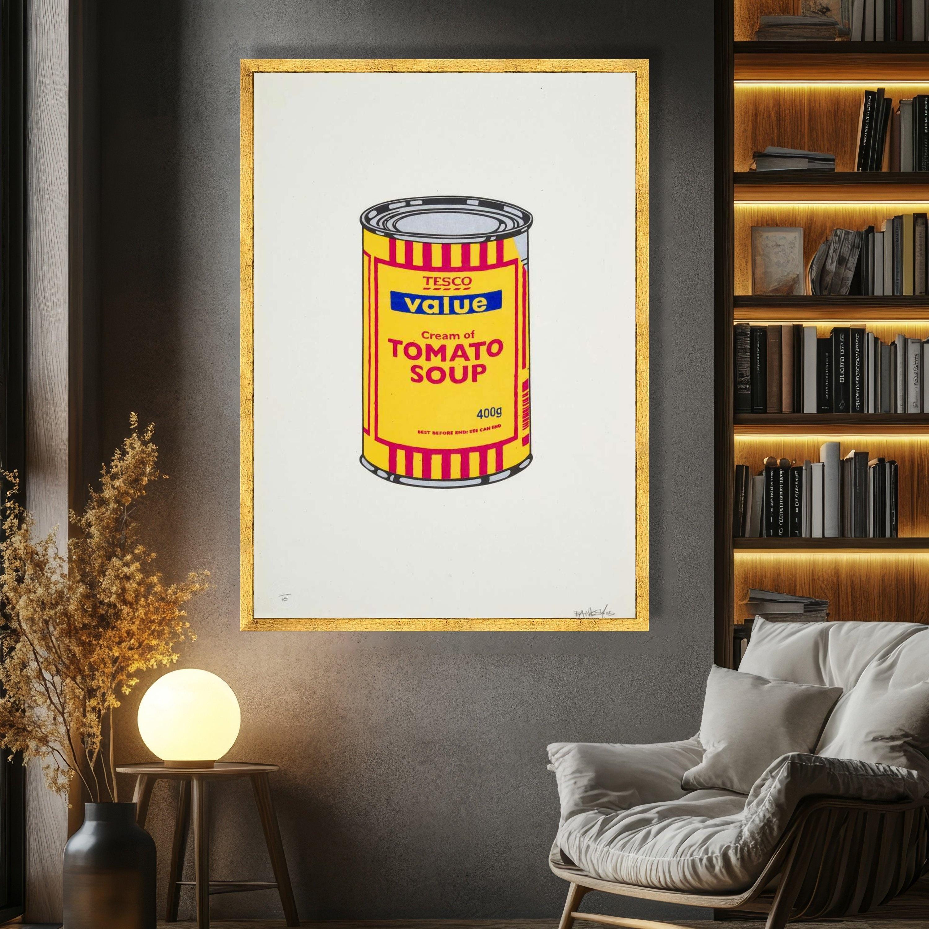 Soup Tesco Banksy Tomato | Cans by - Value 公式通販 Gallery