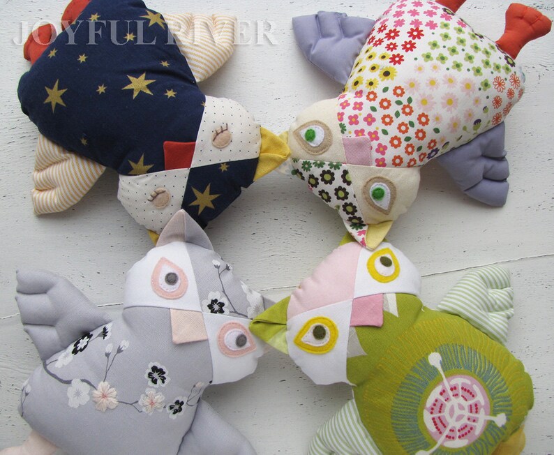 Toy Pattern Owl Owl Sewing Pattern – DIY Stuffed Toy (PDF) - Etsy