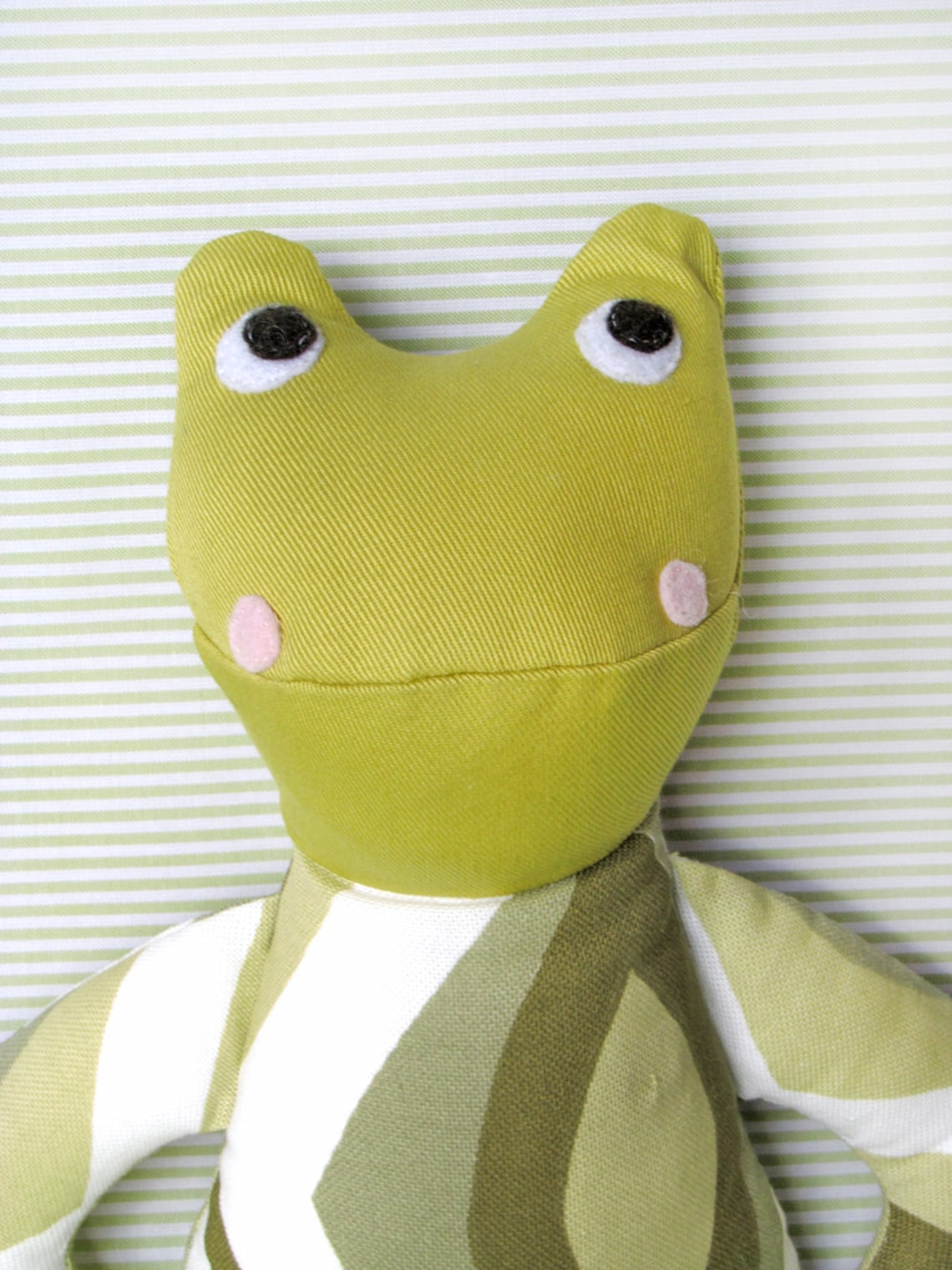 Frog Easy Sewing Pdf Pattern. Stuffed Toy Frog Sewing Pattern Etsy