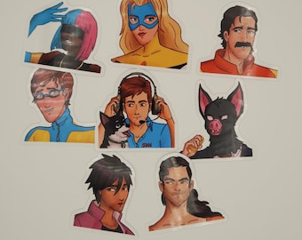 Dispatch Vinyl Stickers