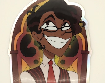 Hazbin Hotel Alastor Stickers