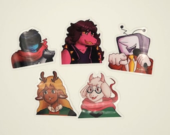 Deltarune Vinyl Stickers
