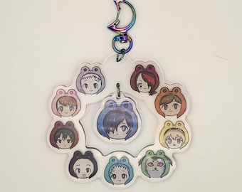 Persona 3 Wreath Keychains