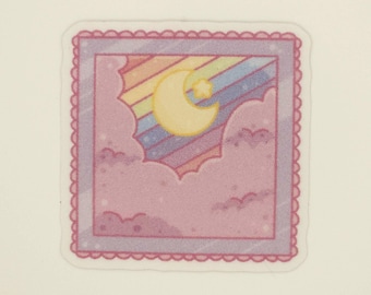 Moonlit Sky Stickers