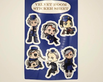 Velvet Room Sticker Sheet