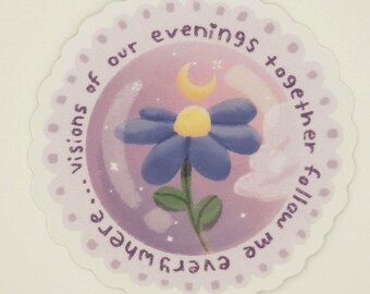 Nature Themed Stickers (3" Matte Vinyl)