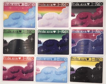 Pixel Pride Magnets