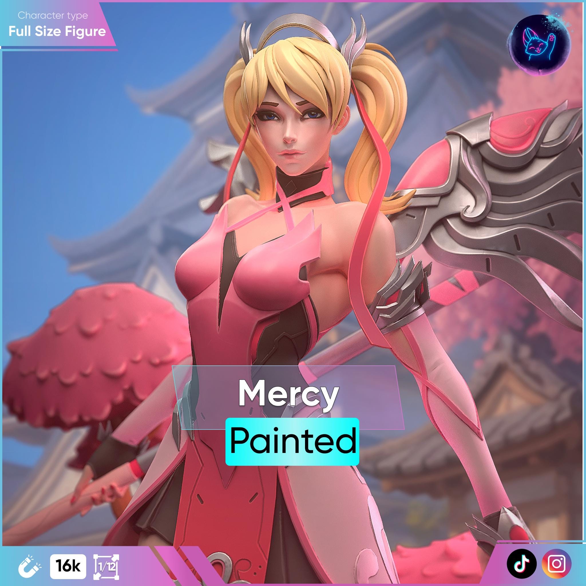 overwatch mercy sex doll Torsos Only (No Head)