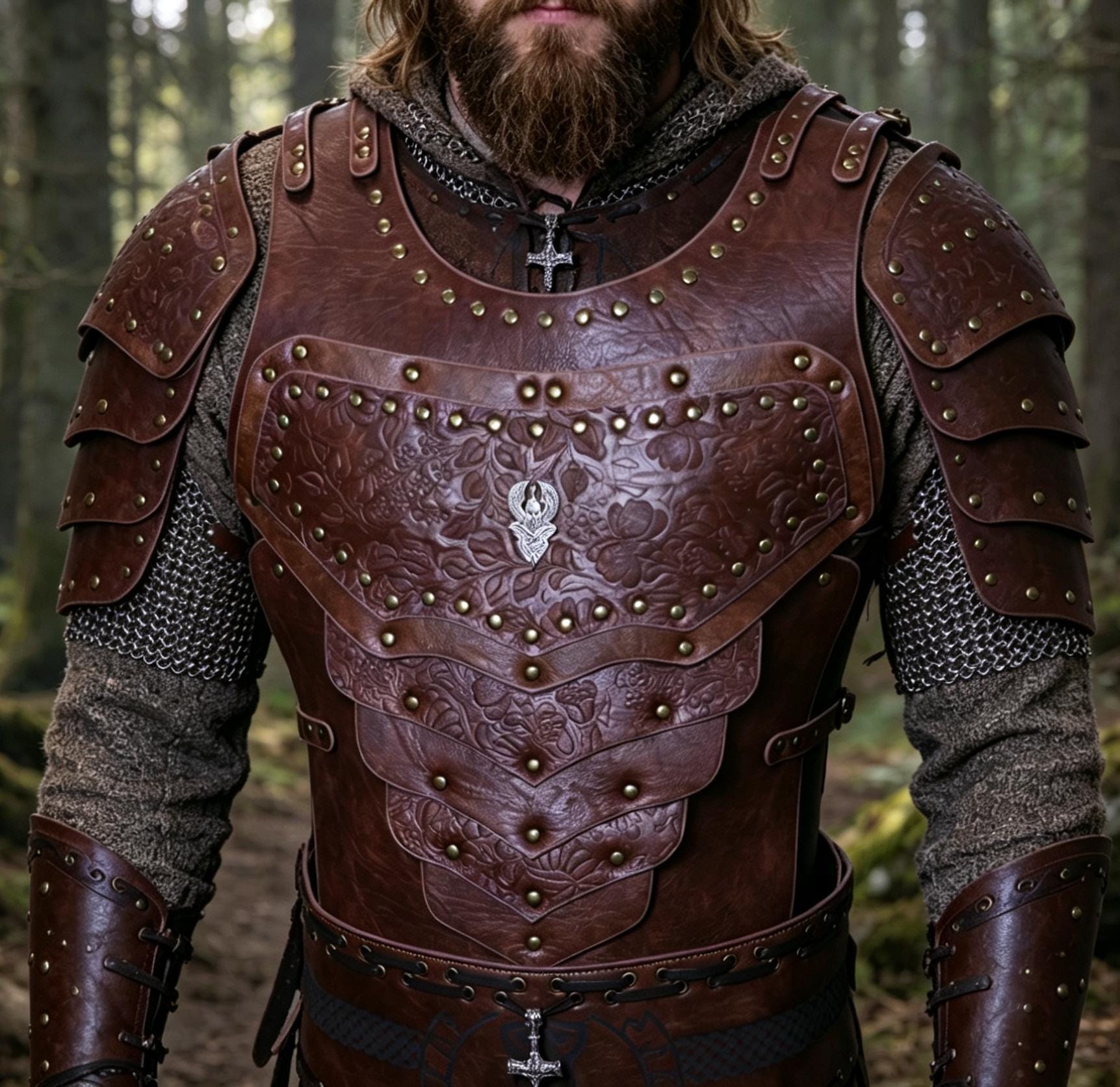 Leather body armor - Etsy 日本