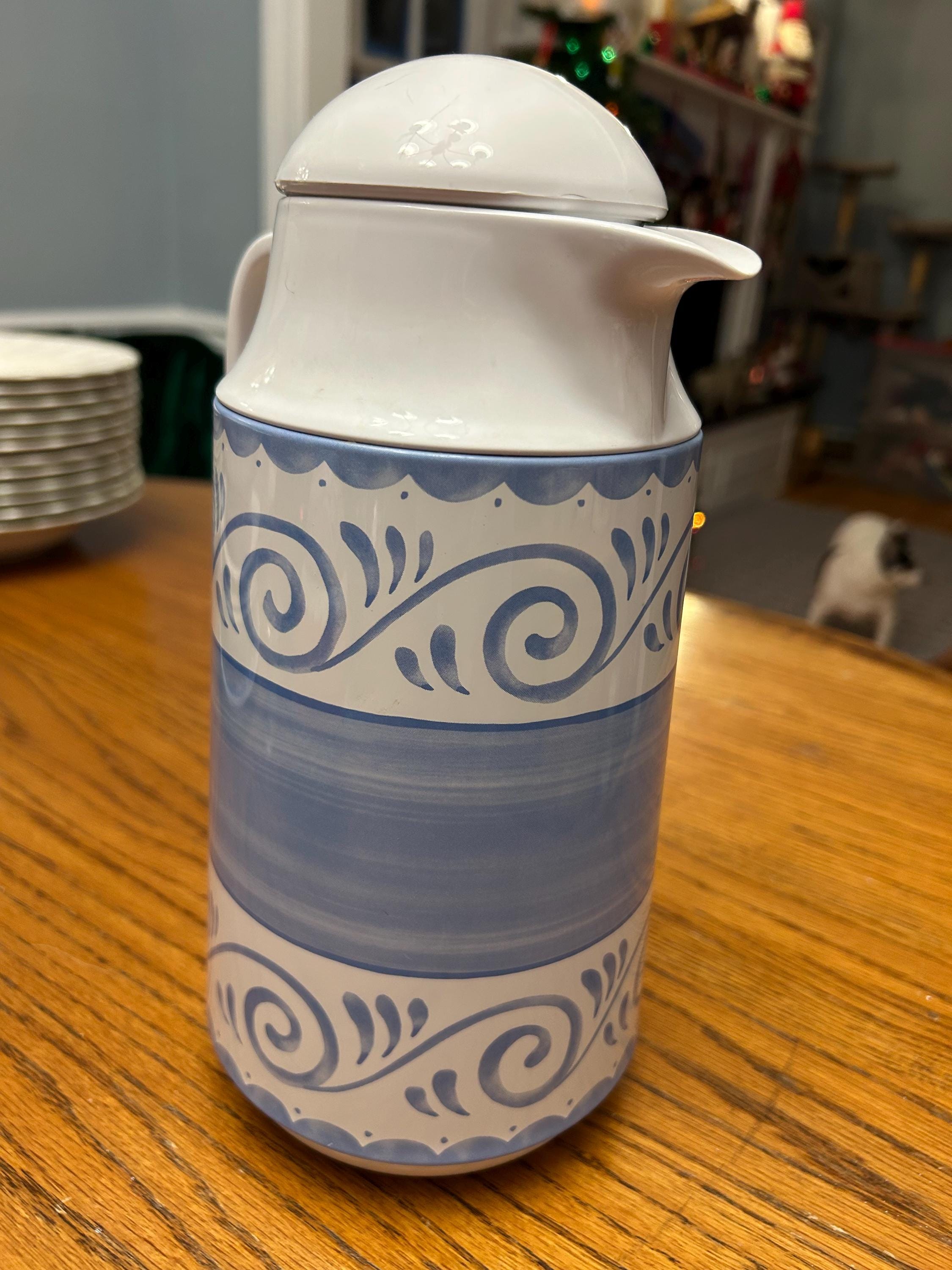 Vintage Corelle Coordinates 1-quart Thermal Drink Server/carafe in