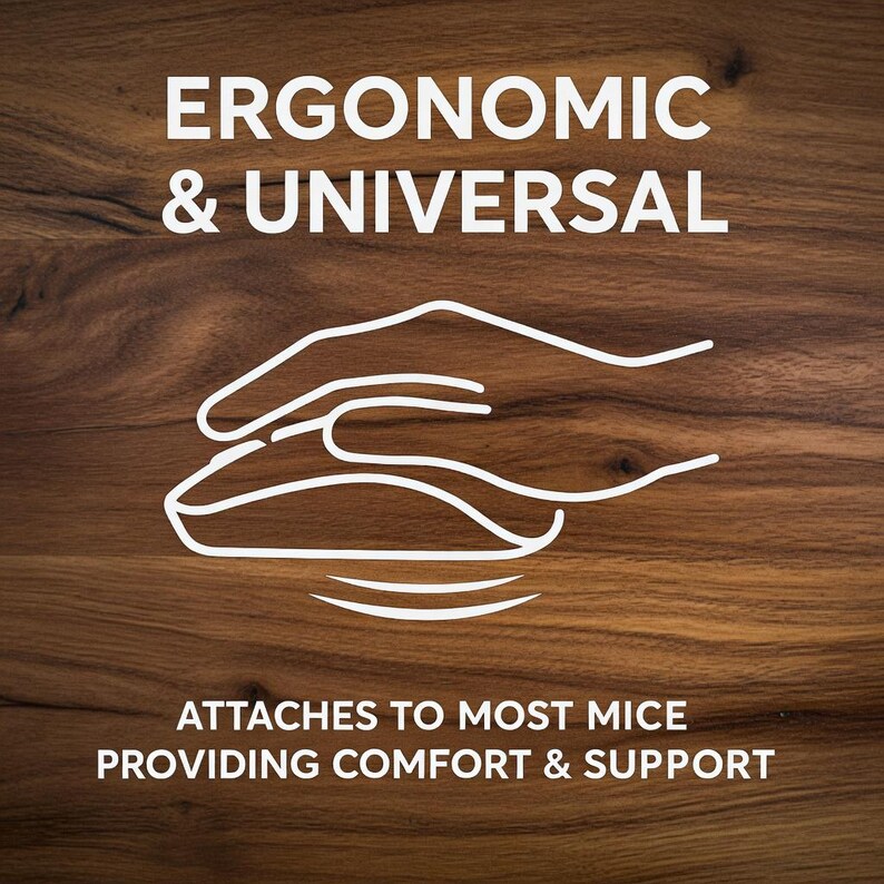Modular Magnetic Ergonomic Pinky Rest for Gaming Mice | 3 Sizes ...