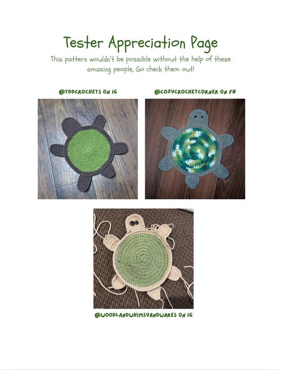 Crochet Viral Floor Turtle Pattern - Etsy