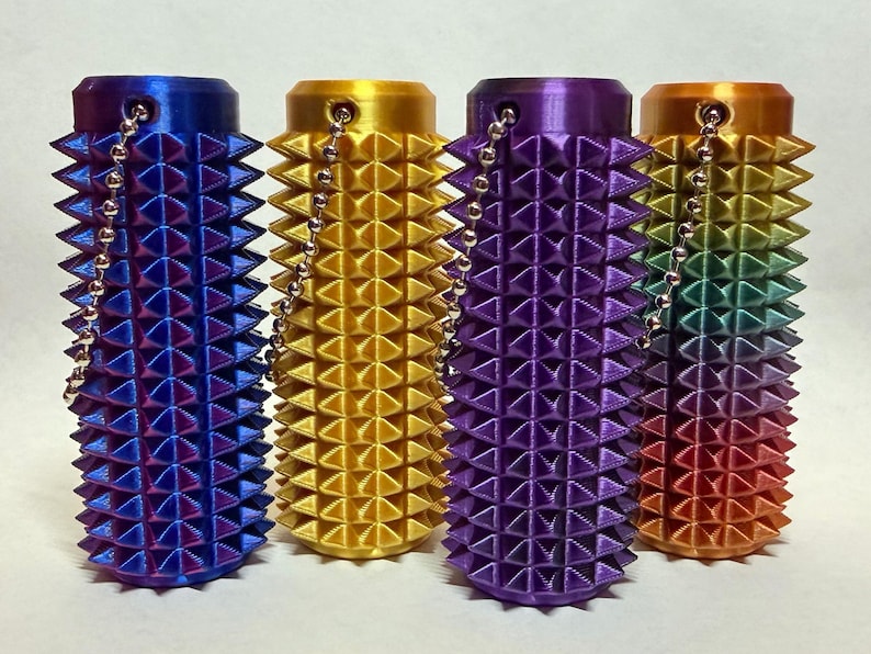 Rodillo antiestrés sensorial con púas - Estimulación para el alivio del dolor y la relajación - ¡Tamaño de la palma de la mano! imagen 1