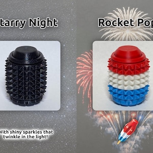 SpinClick mini - SPIKY Sensory Fidget Spinner Clicker Keychain, Clicky Pain Stim Three in One! image 7