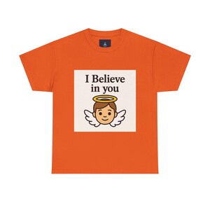 Inspirierendes Engel-T-Shirt, motivierendes T-Shirt, Unisex aus schwerer Baumwolle, positive Vibes, Geschenke zur Ermutigung Bild 4
