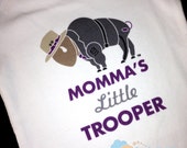 Personalized Infant Onesie NY State Trooper Little Trooper Baby Sweet