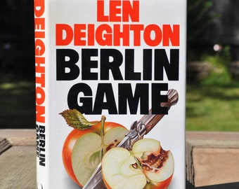 Berlin Game by Len Deighton, 1983, spy novel