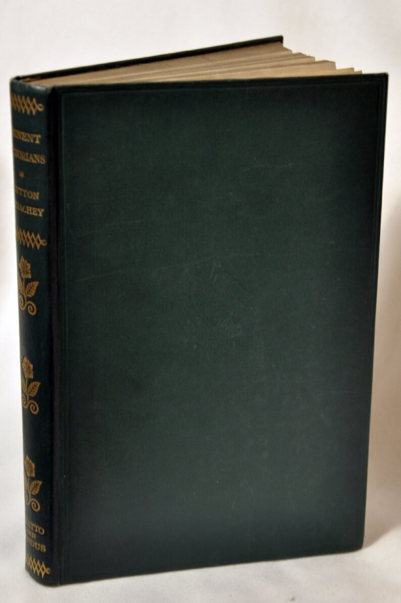 Book Eminent Victorians By Lytton Strachey Published By Chatto And Windus London In 1929 A Pocket Book - 