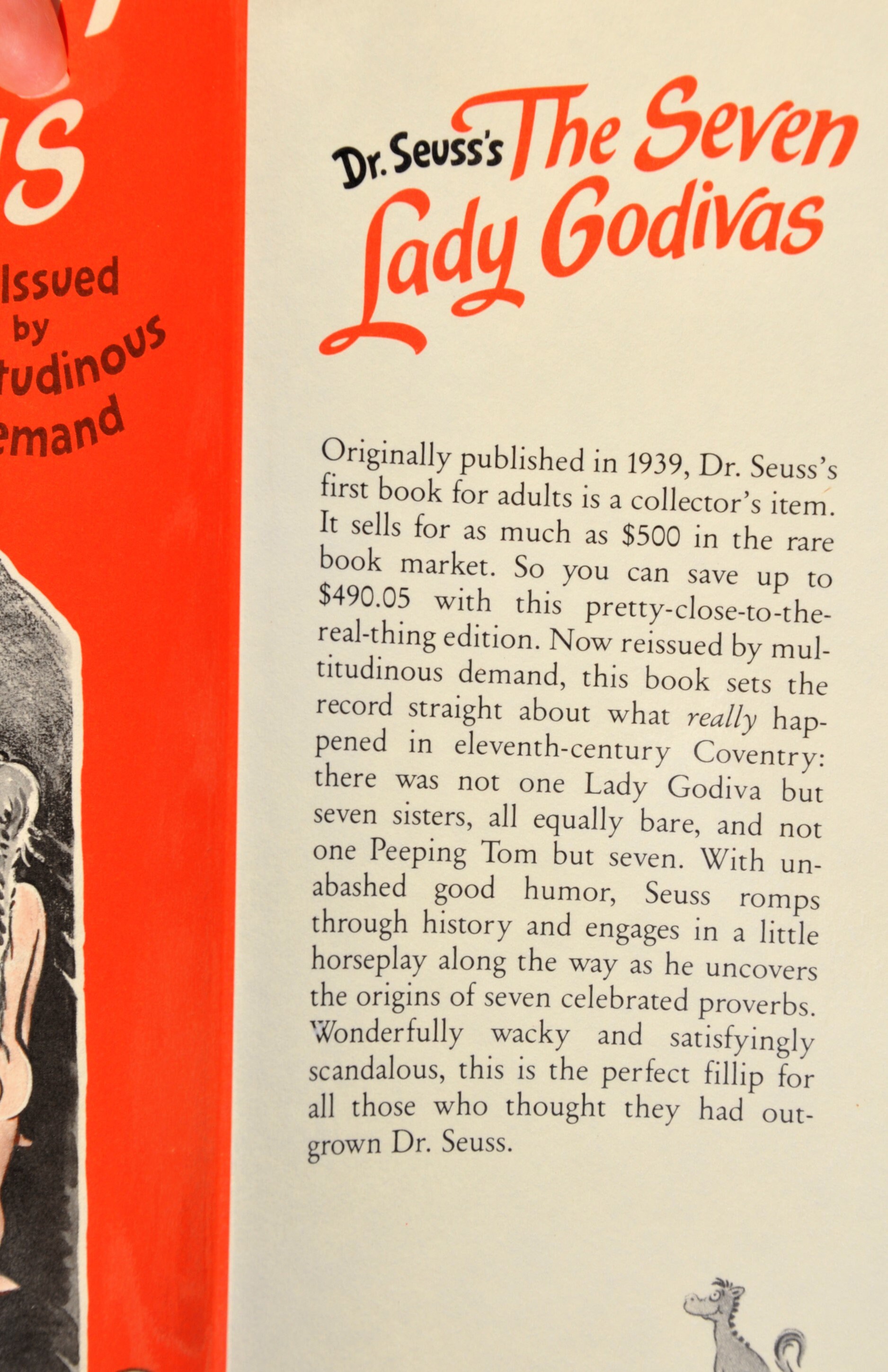 The Seven Lady Godivas by Dr. Seuss Etsy