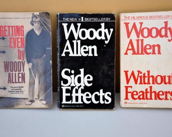 Woody Allen Books, Getting Even, Side Effects, Without Feather, comedy