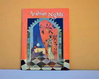 Arabian Nights Coloring Book by Virginia Frances Sterrett