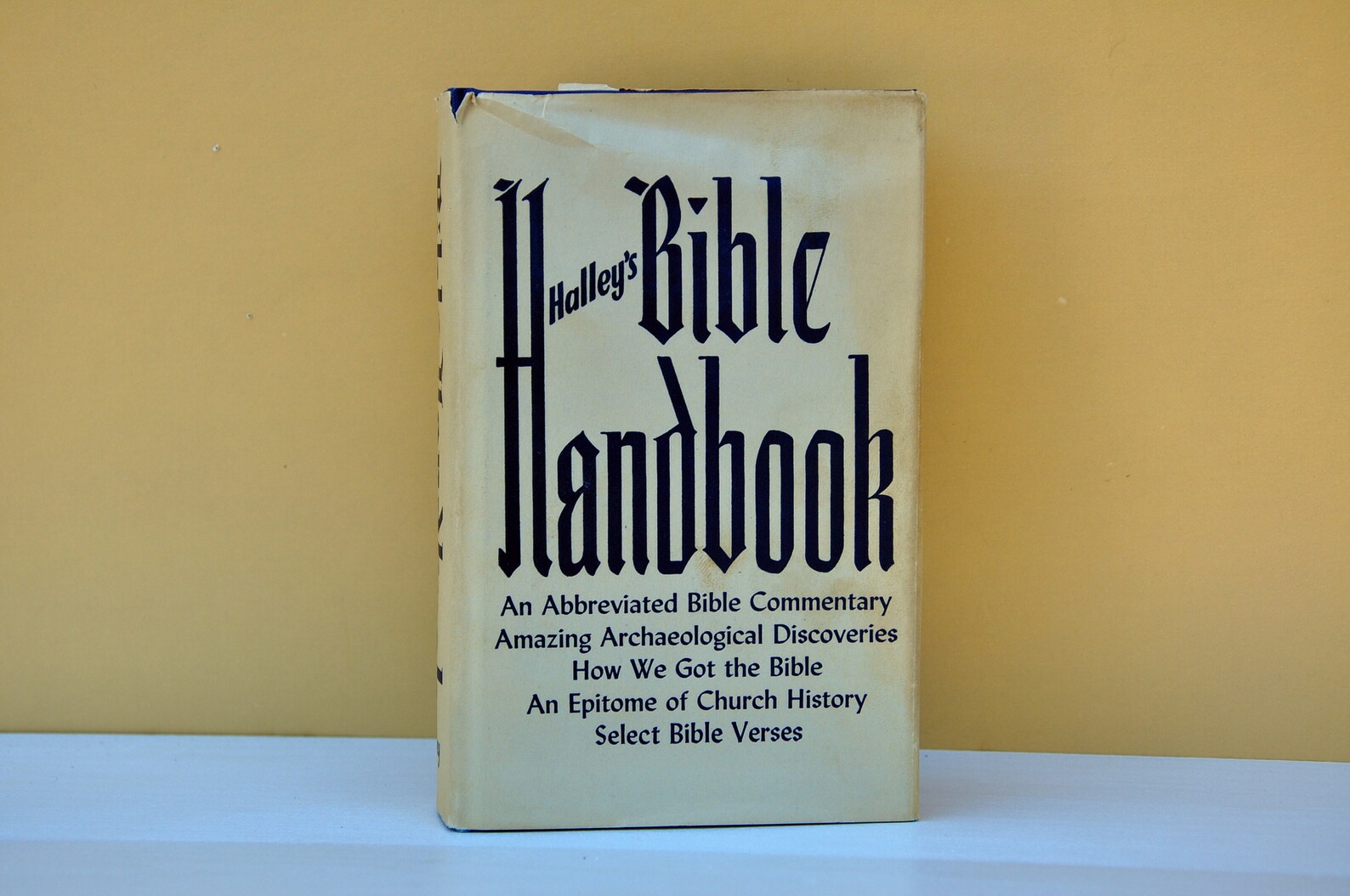 Halley's Bible Handbook by Henry H. Halley Pocket Bible Etsy