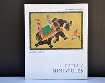 Indian Miniature Paintings by Maurice Dimand, Miniature Artwork, Far East Art