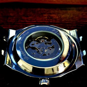 Reloj automático Vantage - Reloj mecánico esqueletizado para hombre, de Dapper Watches imagen 4