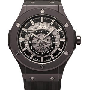 Stainless Steel Skeleton Watch - The 199 Gunmetal by Dapper Watches