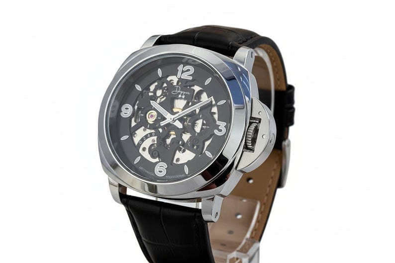 Reloj automático Vantage - Reloj mecánico esqueletizado para hombre, de Dapper Watches imagen 3