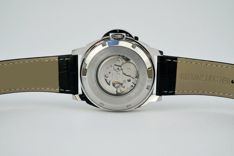 Reloj automático Vantage - Reloj mecánico esqueletizado para hombre, de Dapper Watches imagen 2