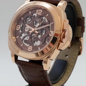 Reloj automático Vantage - Reloj mecánico esqueletizado para hombre, de Dapper Watches imagen 5