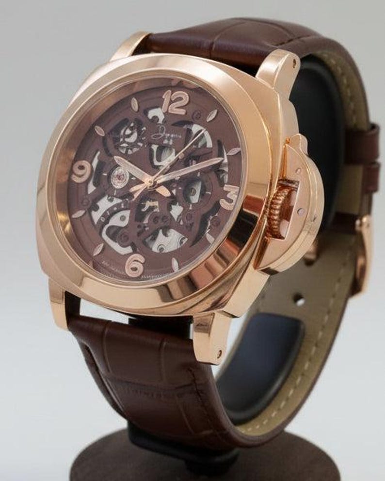 Reloj automático Vantage - Reloj mecánico esqueletizado para hombre, de Dapper Watches imagen 5