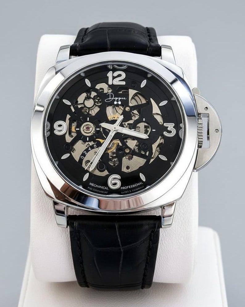 Reloj automático Vantage - Reloj mecánico esqueletizado para hombre, de Dapper Watches imagen 1